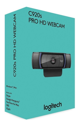 Webcam Logitech C920 Pro Full Hd 1080p 15mp Nfe + Garantia