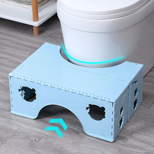 Piso Wc Alzador Taburete De Baño Reposa Pies Mejora Postura