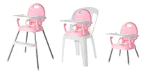Comprar Silla Bebe Para Comer Asiento Comida Plegable Sillita 3 En 1 Cinturon seguridad 3 puntos Imback Color Rosa BB001