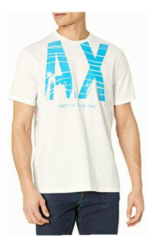 A|x Armani Exchange Camiseta De Manga Larga Para Hombre Con