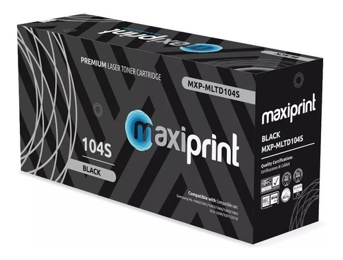 Toner Compatible Samsung 104 Mlt-d104s Ml1660 - Ml1865