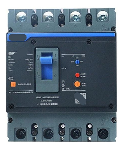 Molded Case Leakage Protection Circuit Breaker