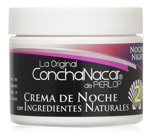 Concha Nacar, De Perlop Crema De Noche, ***** Oz, (paquete D