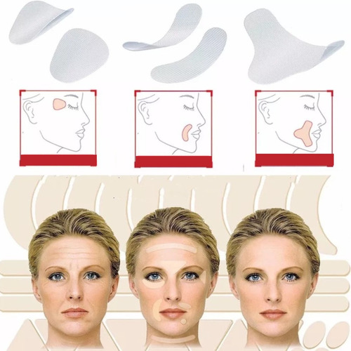 Parches Antiarrugas Estiramiento Facial Ceño Nasolabial Ojos