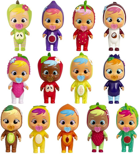 Imagen 4 de 6 de Muñeca Cry Babies Magic Tears Sorpresa Llorones Tutti Frutti