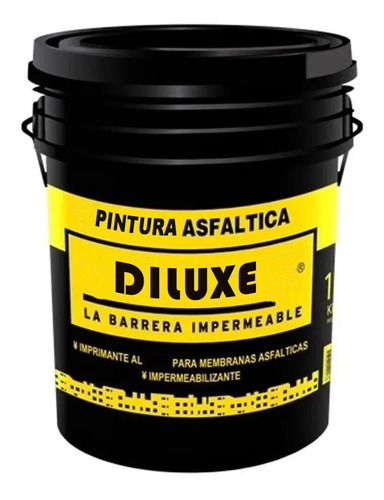 Pintura Asfaltica Diluxe Tambor 200 Lts Emulsion Impermeable