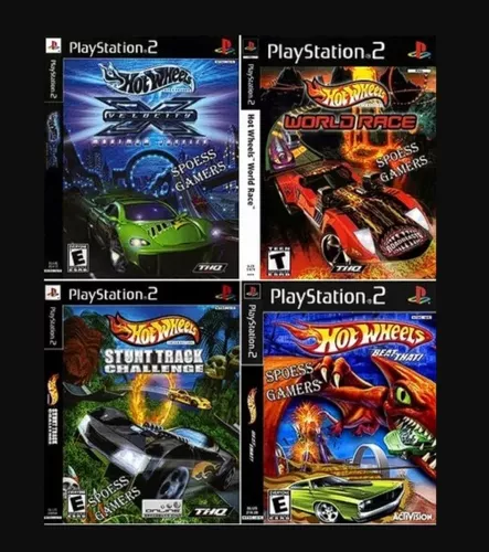 Jogo Hot Wheels Beat That Ps2 ( Corrida ) Play 2