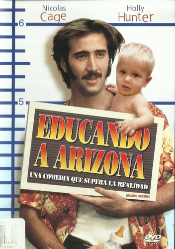 Educando A Arizona | Dvd Nicolas Cage Película Seminueva