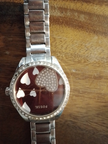 Reloj Fossil Dama Acero 100% Original
