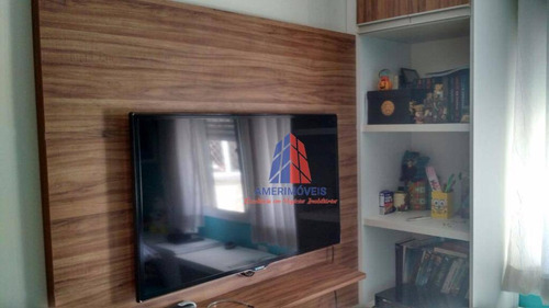 Imagem 9 de 30 de Apartamento Com 3 Dormitórios À Venda, 170 M² Por R$ 1.300.000 - Edifício Villa D'acqua Minerale - Vila Santa Catarina - Americana/sp - Ap0001