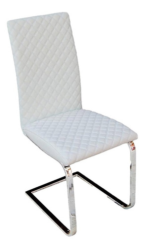 Imagen 1 de 6 de Silla Tc2327 - Blanco Këssa Muebles