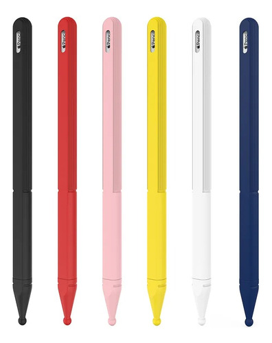 Funda Estuche Silicona Para Apple Pencil 2da Gen. Colores