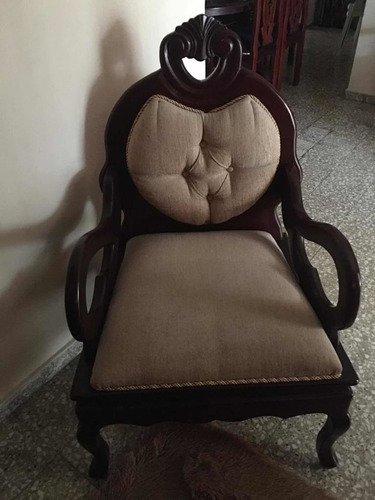 Imagen 3 de 3 de Juego De Muebles En Caoba