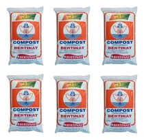Comprar Compost Organico Bertinat Kit X6 Tierra Sustrato 2 Dm3
