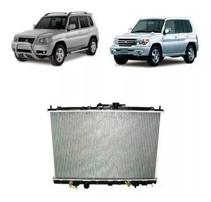 Radiador Pajero Io Tr4 1999 2000 2001 2002 2003 2004 Manual