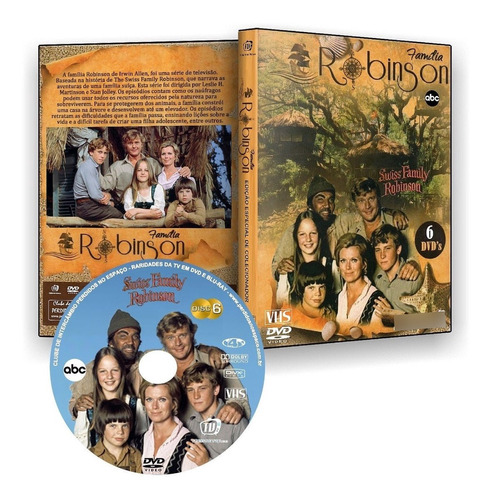 A Família Robinson Série Irwin Allen Dublada 16 Epi. 6 Dvd