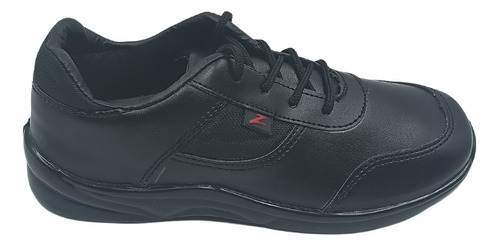 Zapato Escolar Casual Negro Agujeta Niño Económico Oferta 