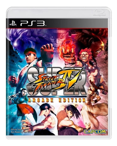 Street Fighter IV Arcade Edition Capcom PS3 Físico