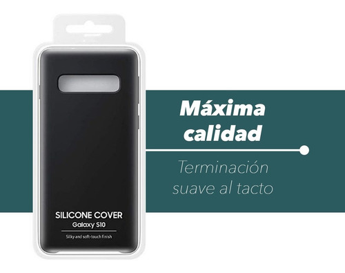 Imagen 6 de 10 de Funda Silicona + Vidrio Temp 5d Samsung S10e - S10 - S10plus