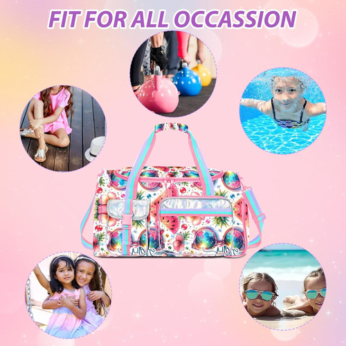 Bolso De Viaje Para Niñas Y Mujeres, Ideal Para Gimnasio O B