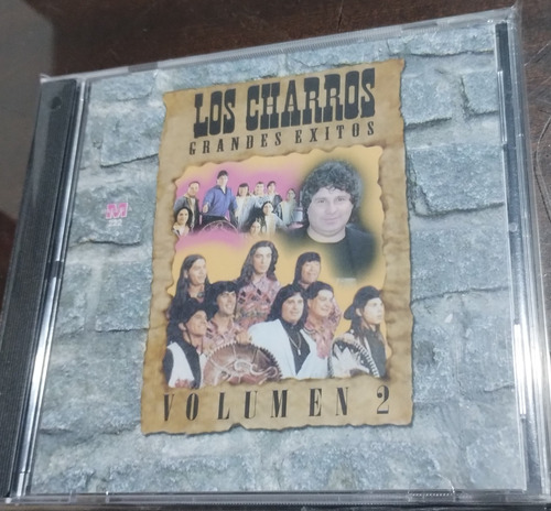 Los Charros Cd Grandes Éxitos Volumen 2 Nuev