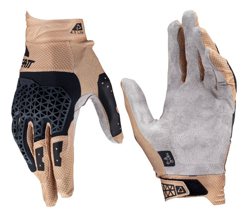Guante Moto Leatt Lite 4.5 Color Stone Talle L