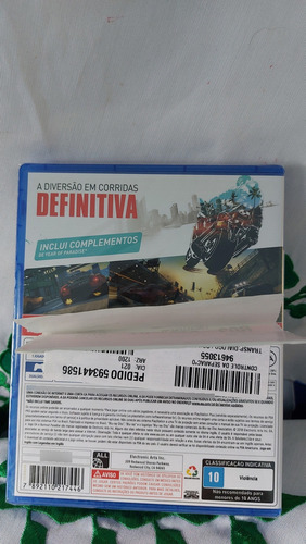 Jogo Paradise Burnout-remastered Ps4 (lacrado)