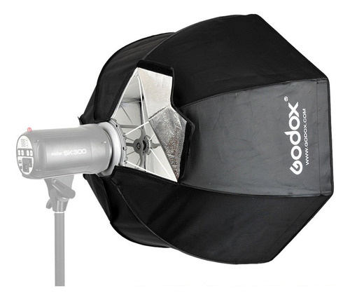 Softbox Godox Sb-gue80 80cm - 2 Em 1 Com Bowens,grid,bolsa