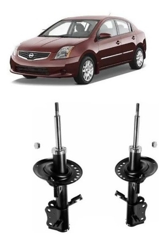 Amortiguadores Nissan Sentra Año 2007 Al 2010 Kit 4 Piezas