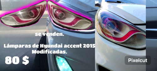 Lámparas De Hyundai Accent 2015. (Reacondicionado)