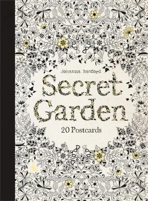 Libro Secret Garden: 20 Postcards - Johanna Basford