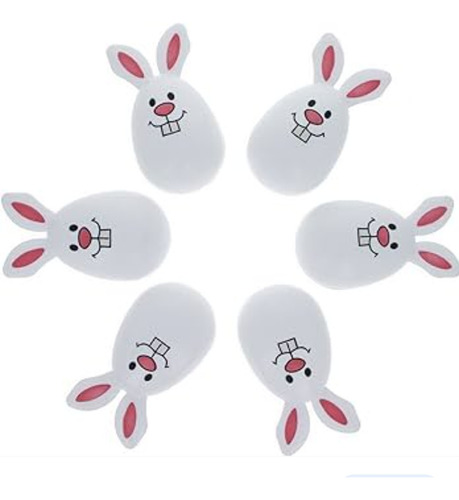 8 Huevos De Pascua Con Diseño De Conejo Juguete Divertido