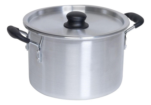 Imusa Ee Uu, Pot De Stock De Aluminio Plateado Imu Con 8