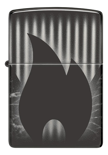 Encendedor Zippo Diseño Zippo Flama Negro 48738