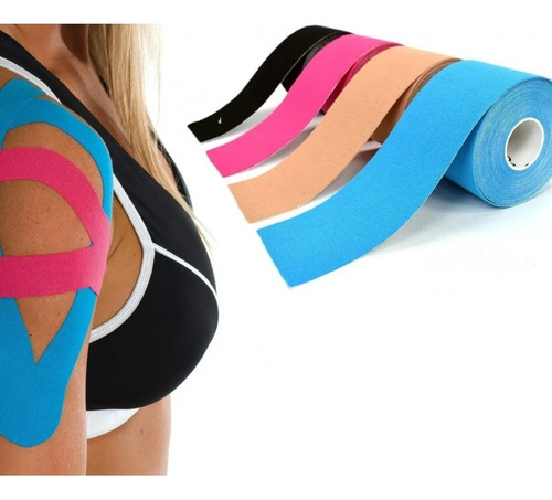 Cintas Vendaje Neuromuscular Kinesiotape Adhesivas 