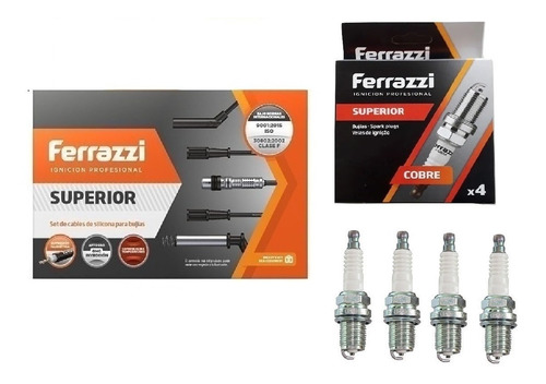 Kit Cables + Bujias Ferrazzi Ford Sierra 1.6