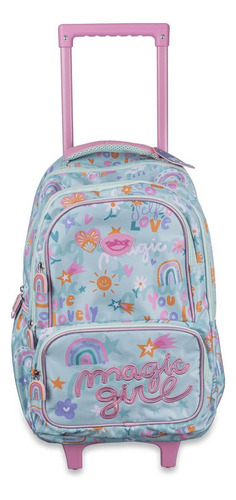 Mochila Con Carro 18 Stars Magic Girl 30l Talbot