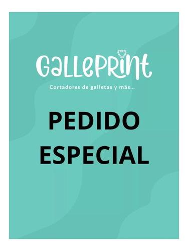 Cortador De Galletas Pedido Especial D2