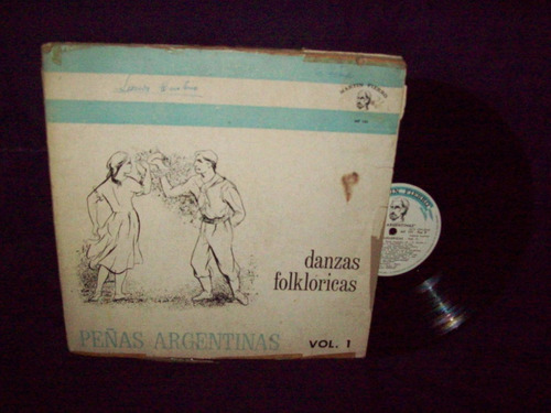 Peñas Argentinas  Vinilo Lp  Danzas Folkloricas Vol 1