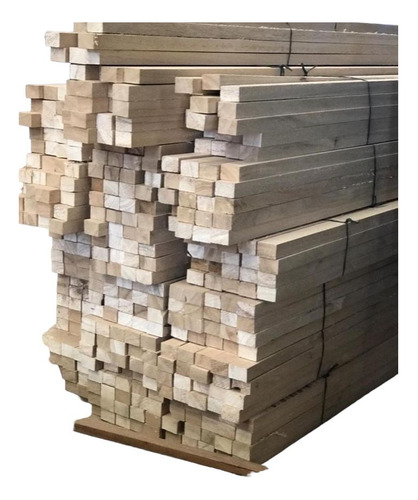 Varilla Liston Madera Seca Paraiso 1x2 / 20x40 Mm Cepillado Madera Paraiso