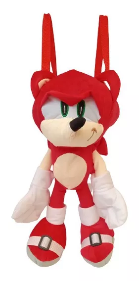 Peluche Mochila Sonic 50 Cm De Altura