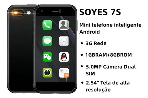 Soyes 7s Mini Backup Smartphone Pantalla De 2,54 Pulgadas 3g