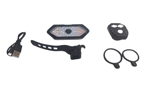 Luz Trasera E Intermitentes Para Bicicleta Con Control