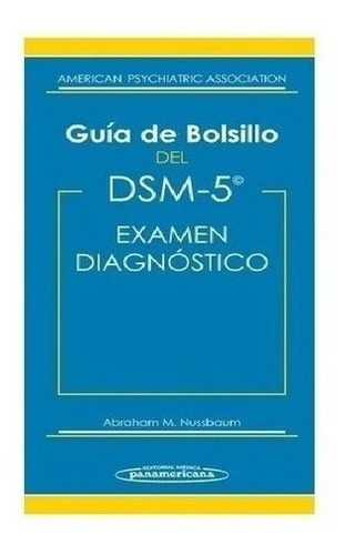 Libro - Guia De Bolsillo Del Dsm-5 Para El Examen Diagnostic
