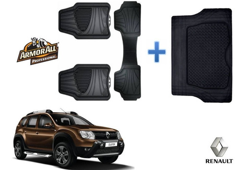 Tapetes Uso Rudo + Cajuela Renault Duster 2015 Armor