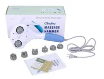Comprar Masajeador Eléctrico Percusión Doble Cabeza Atrás Cuerpo Ter