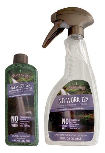 Melaleuca Ecosense No Work Limpiador De Ducha Diario 8 Oz (8