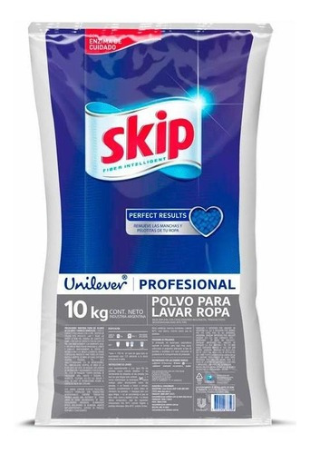 Jabon En Polvo  Baja Espuma 10 Kg Skip Jabones En Po Pro