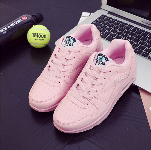 Tenis Deportivos Con Cápsula De Aire Para Mujer, Blanco