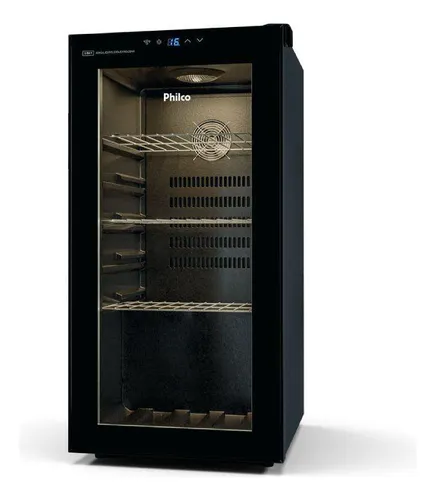 Cervejeira Philco Preta Display Digital 91l 127v Pcv142p